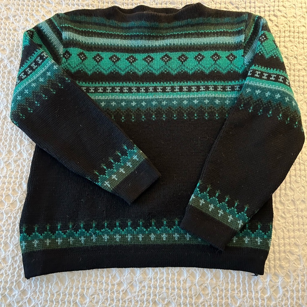 Vintage NORVYK 100% pure virgin wool sweater